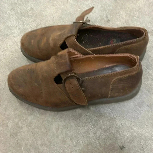 Vintage leather mary janes 90s - Picture 2 of 7